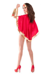Retro Wonder Woman Heroine Teddy Costume