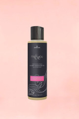 Sensuva Me & You Luxury Massage Oil Pink Grapefruit and Vanilla Bean Front of bottle