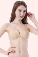 Padded Push up Sticky Bra for Small Busts