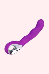 Purple Gspot Rechargeable Dildo Vibrator Adult Toy for Women alternate view