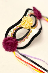 Day of the Dead Handcrafted Sugar Skull Masquerade Mask