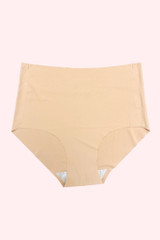 beige skintone mocha Seamless High Waist Panty  actual product picture 