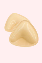 Triangle Sticky Push up Pads Double Sided Inserts  Actual product photo.