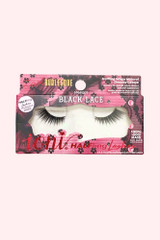 Black Lace False Eyelashes front