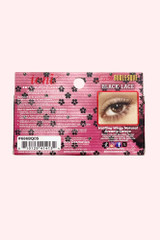 Black Lace False Eyelashes back