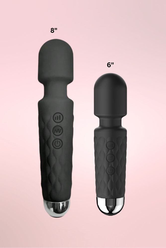 Black Moxie Diva Max Wand Vibrator Sex Toy
