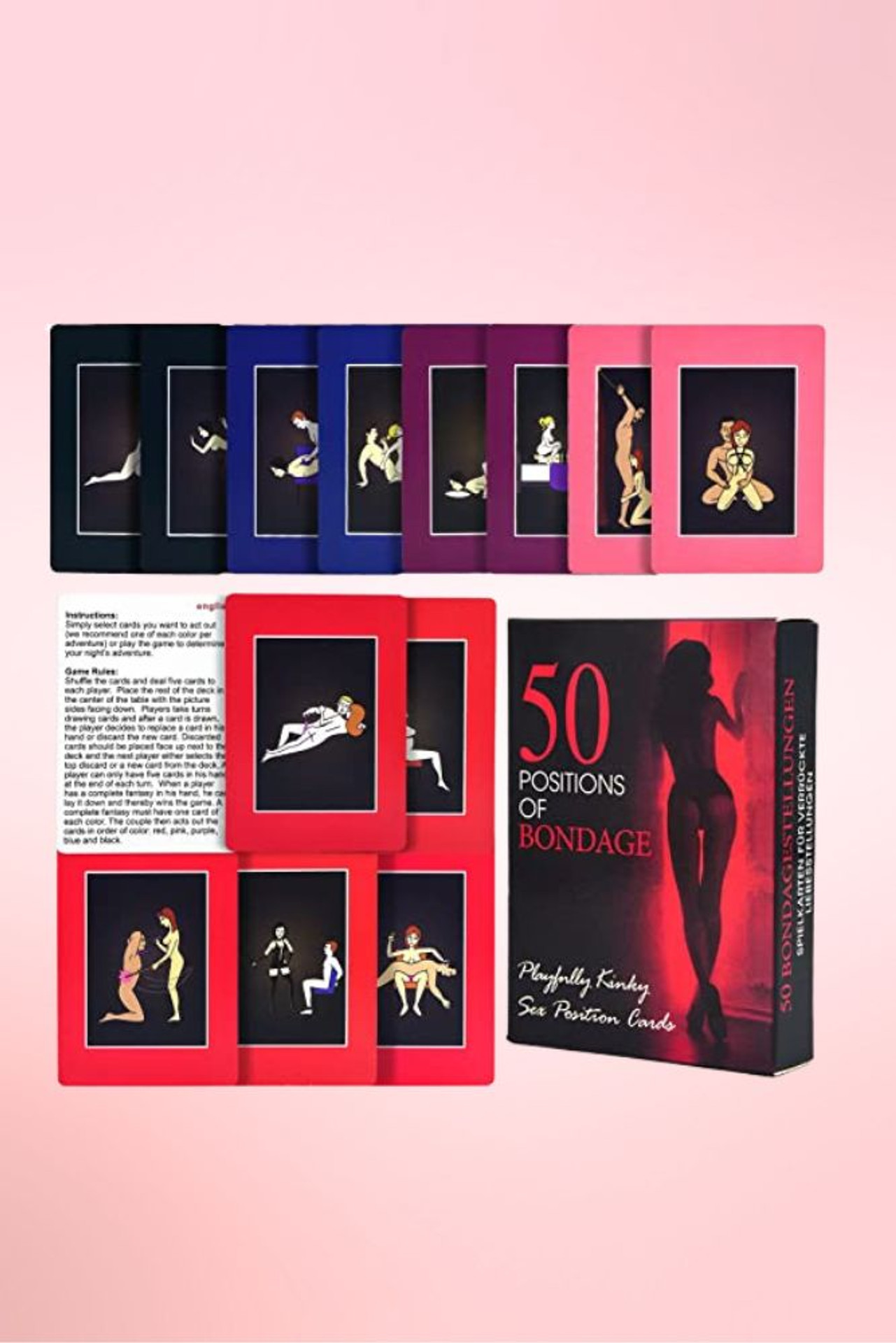 50 Positions of Bondage – Playfully Kinky Sex Position Cards