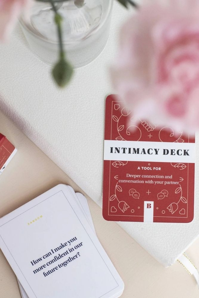 Intimacy Deck Romantic Conversation Cards for Couples