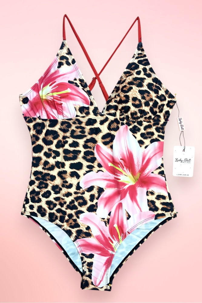 Tenerife Leopard One Piece Swimsuit