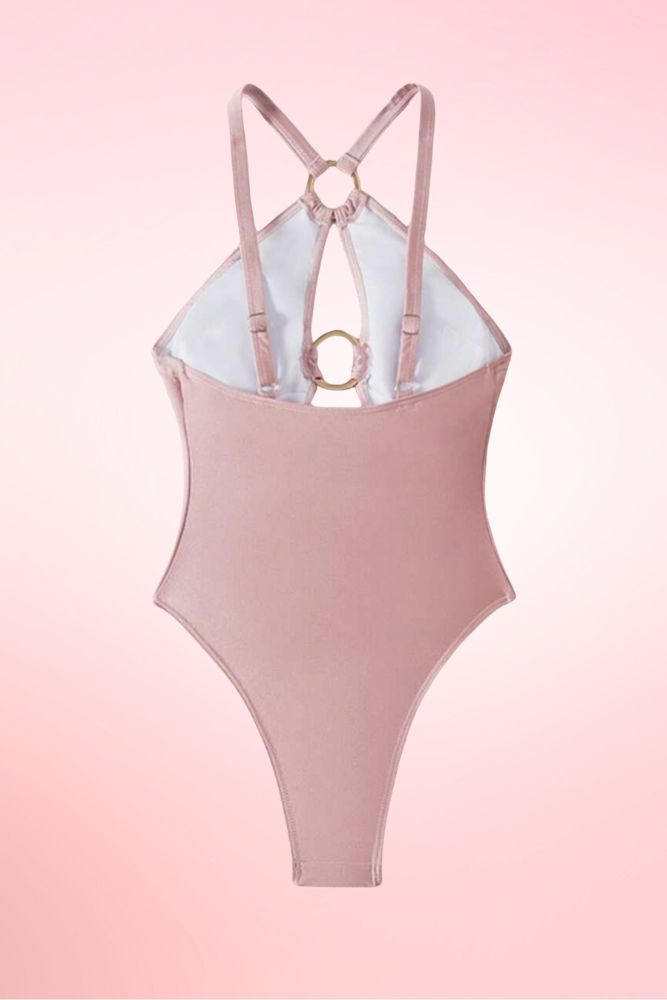 Malibu Pink One Piece Swimsuit