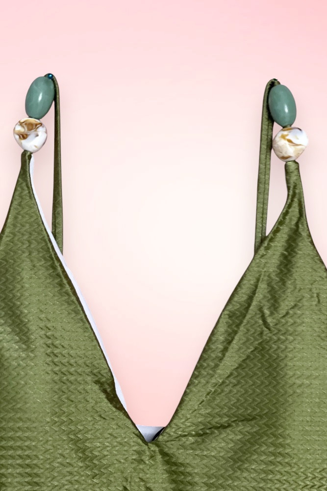 Sifnos Green One Piece Swimsuit