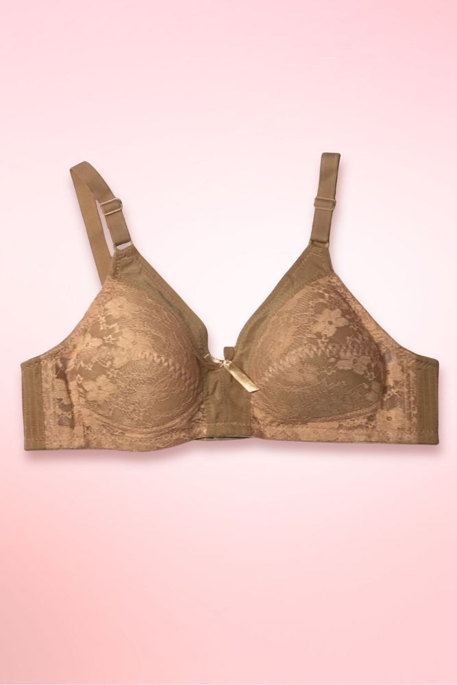 Vintage Lace Wirefree Plus Size Bra.