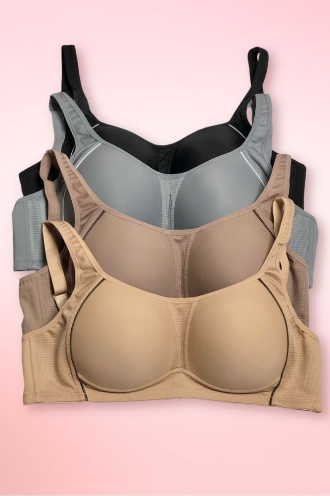 Plus size Wire Free Sports Bra.