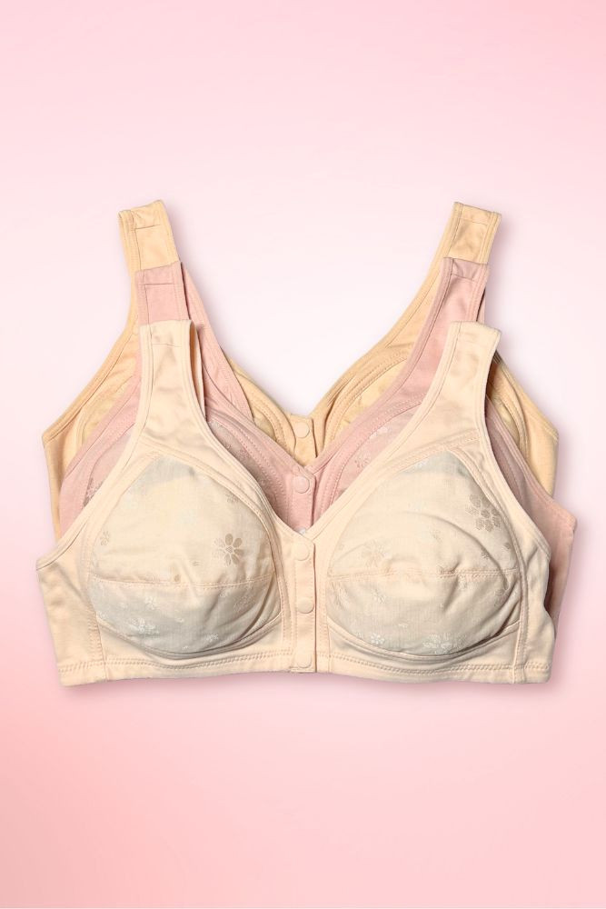 front closure bra.