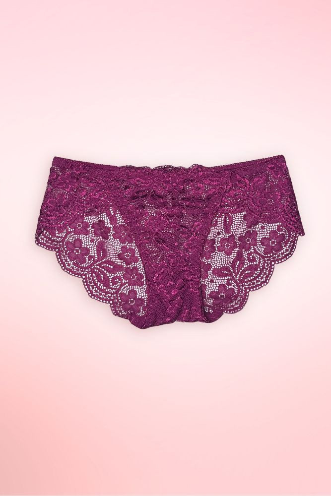 Floral Lace Hipster Panty, Stretch Comfort Fit