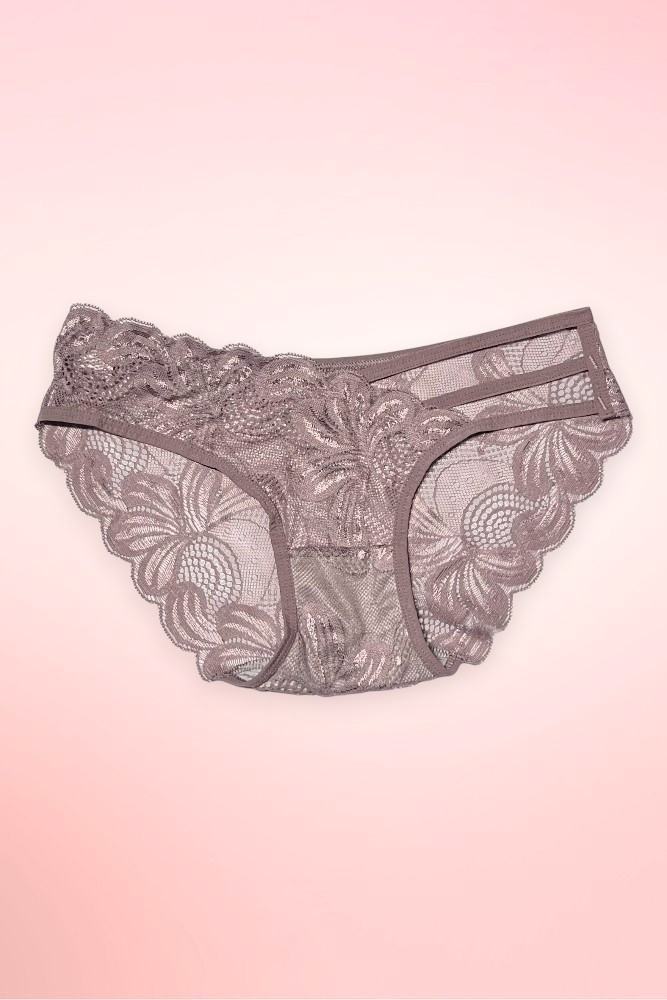 Double Strap Lace Bikini Panty.