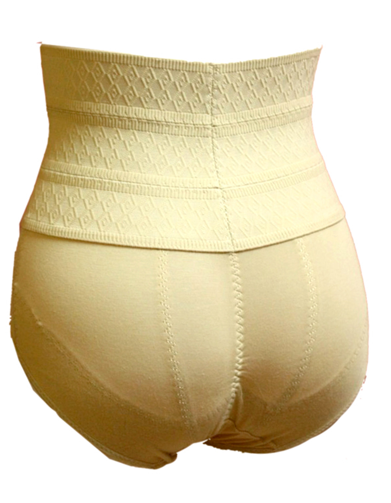 SOLID AND POCKET GIRDLE PANTY-69083 (12pc)