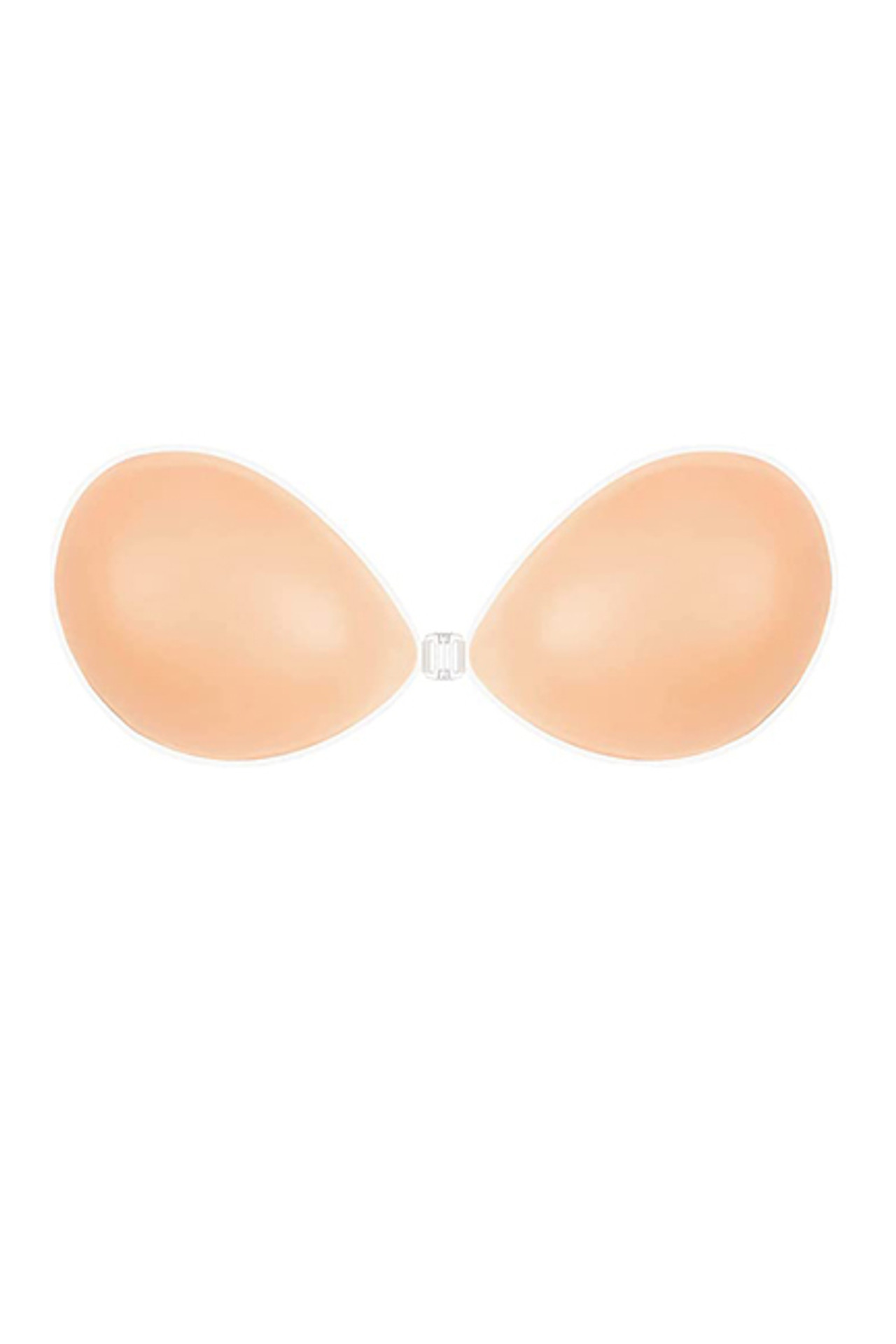 Silicon Adhesive Bra actual product picture laid flat front view