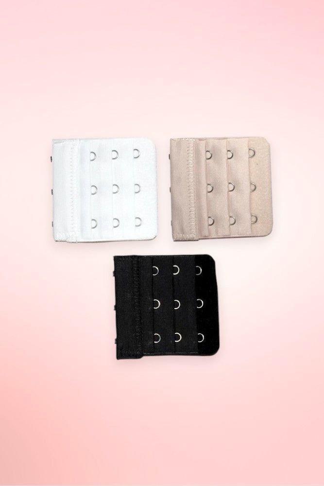 3 Hook Bra Extenders.