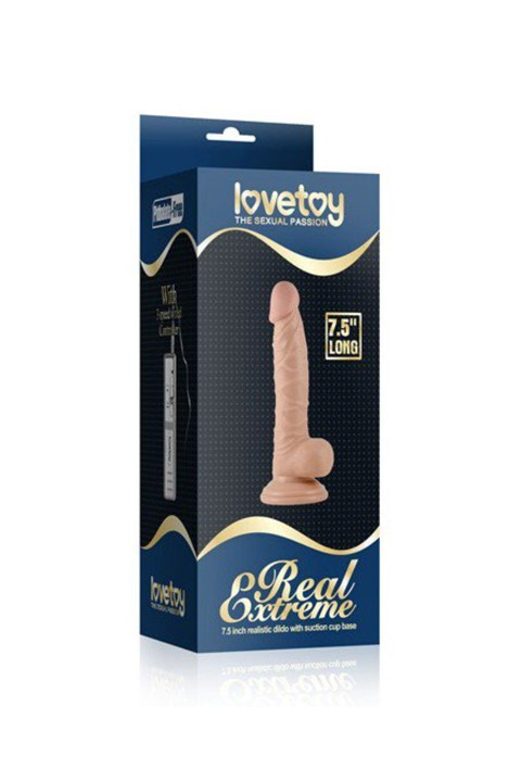 7.5" Vibrating Real Extreme Dildo