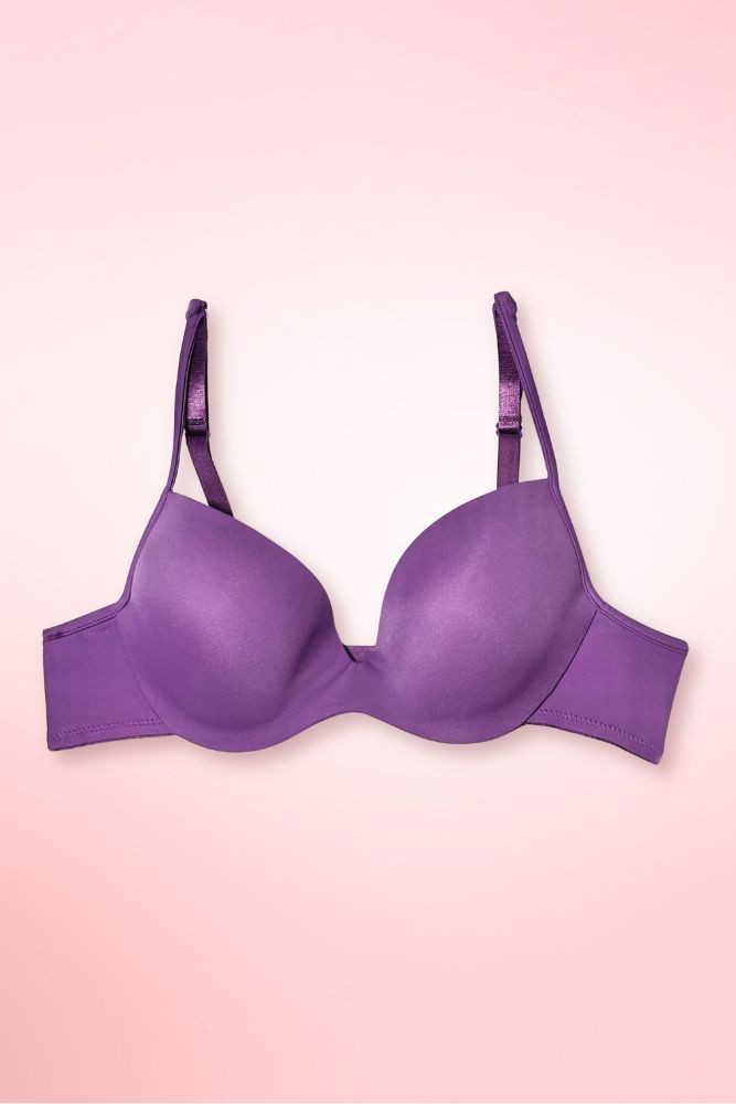 Mauve Seamless Tshirt Bra.