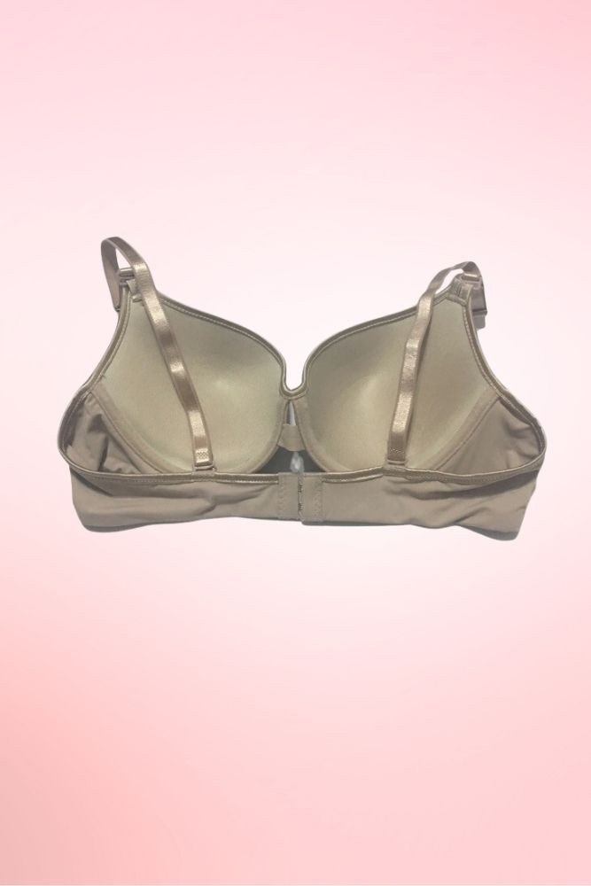 Satin Lined Seamless T Shirt Bra