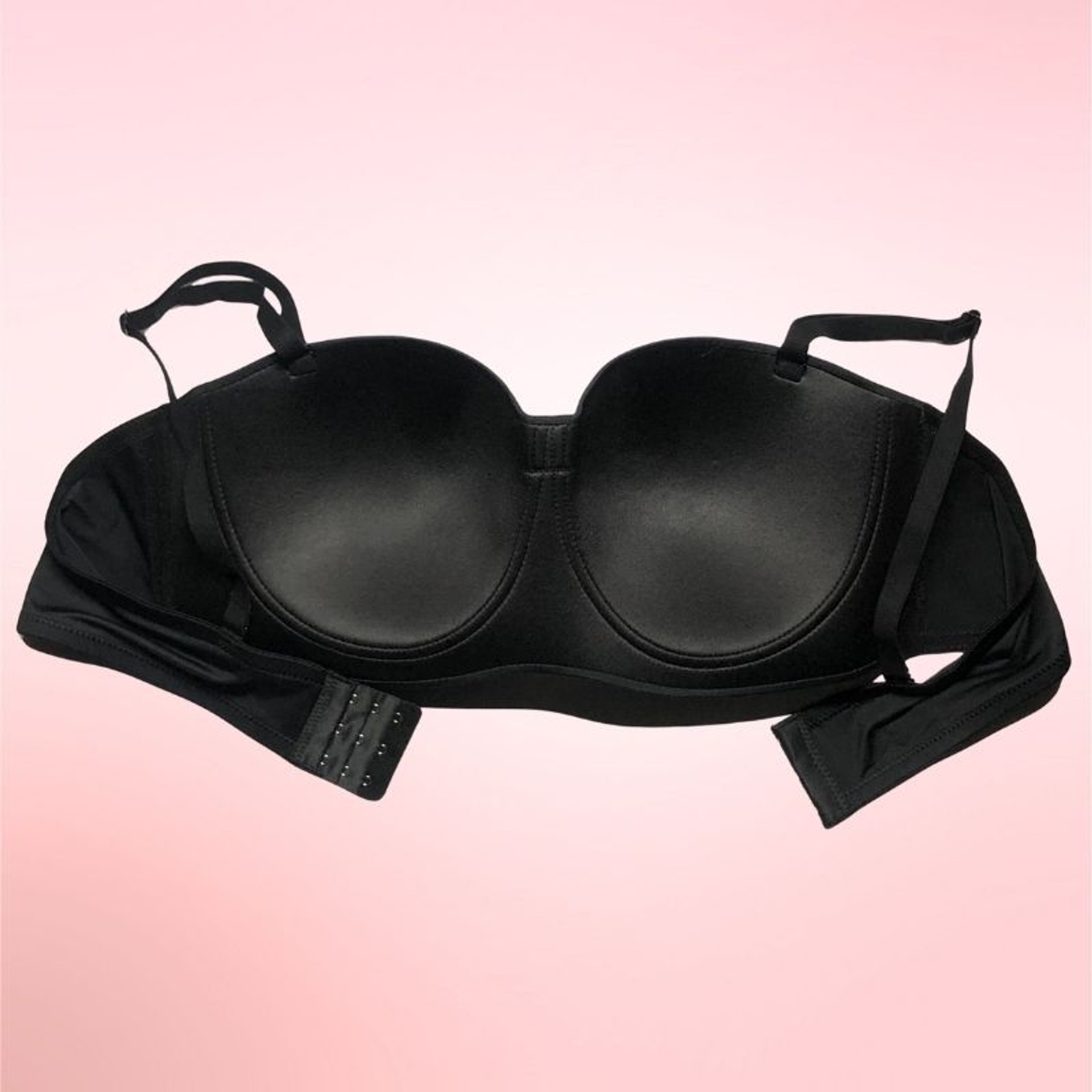 D Cup Bra Size Strapless Seamless Full Coverage Bra