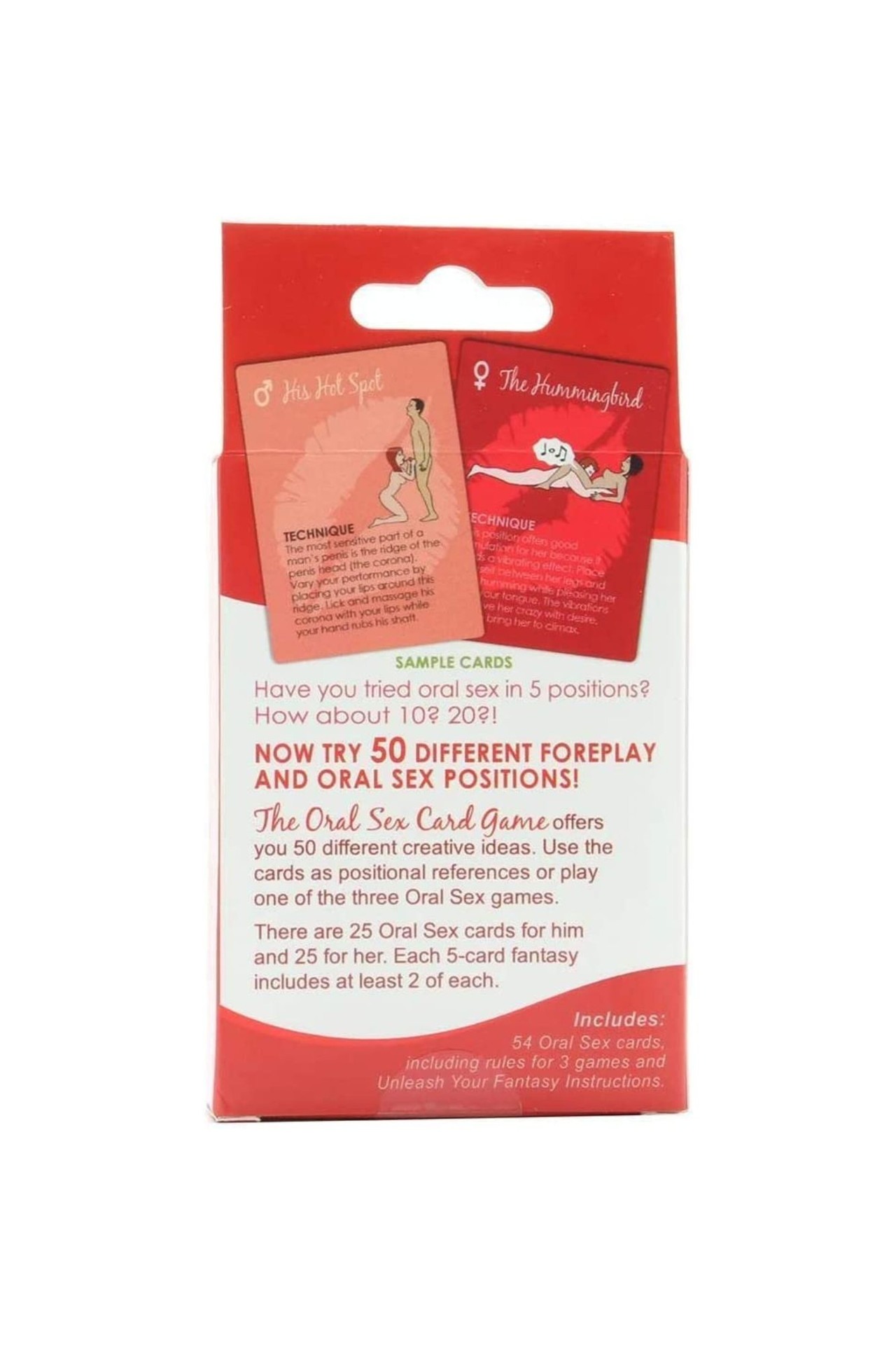 Oral Sex Adult Card Couple Game