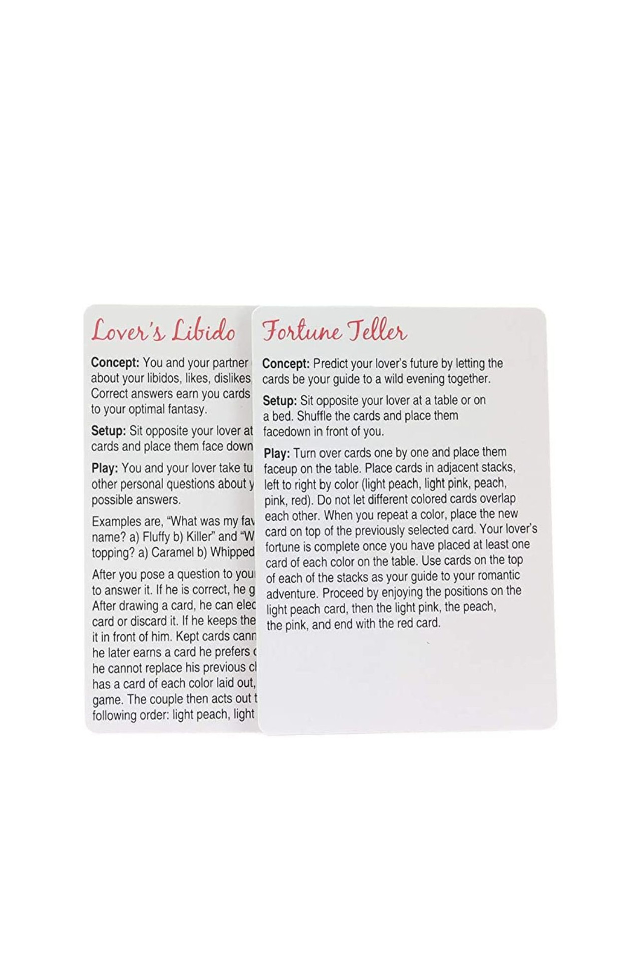 Oral Sex Adult Card Couple Game