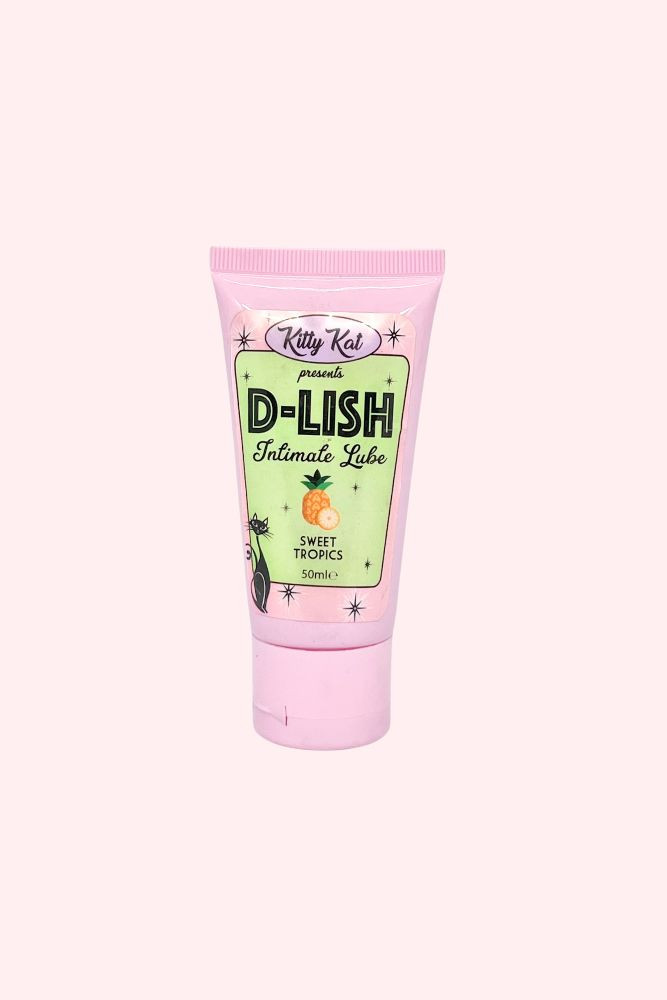 D-lish Waterbased Intimate Lubricant or Strawberry, Peach or Grapes