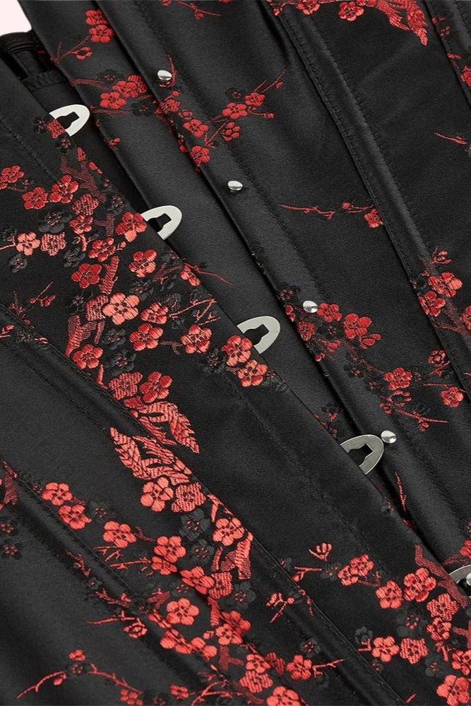 Mireille Halter Cross Oriental Bustier Top