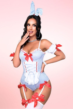 bunny Dorothy Wizard of Oz Costume.