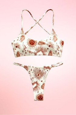 Occult Mystic Thong Swimsuit