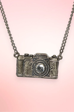 Retro Camera Pendant Chain Vintage Necklace