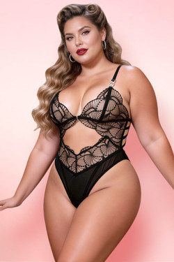Asha Plus Size Teddy.
