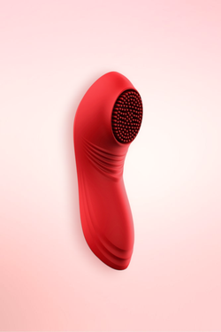Wearable Clitoral Suction Vibrator with Magnetic Clip App Control, 10-Mode Long-Distance Toy