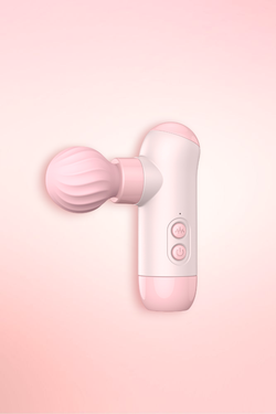 Fascia Gun Massager Dual-Head Suction & Rechargeable Vibrator