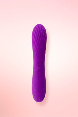 Purple Rechargeable Dildo.