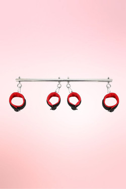 stainless steel spreader bar.