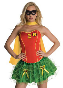 Fancy Robin Corset Petticoat Costume