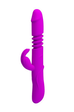 Pretty Love Ward Thrusting Silicon Rabbit Vibrator