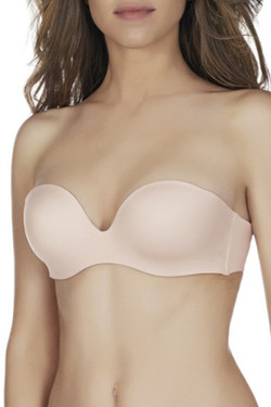 Seamless  Comfort Hidden Underwire Strapless Convertible Bra