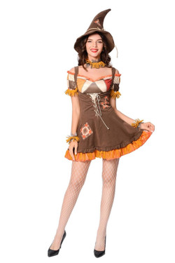 Deluxe Scarecrow Babe Costume