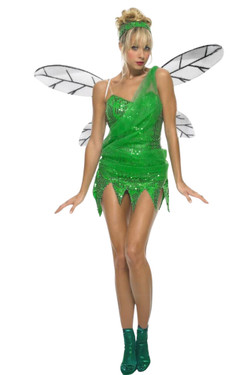Tinkerbell Green Fairy Costume