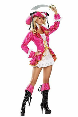 Deluxe Pink Sassy Pirate