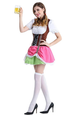 Geraldine Swiss Beer Maid Costume