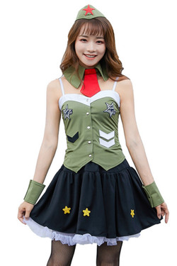 Military Babe Costume