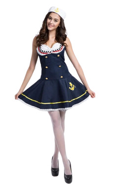 Sailor Dolly Pin-up Retro Costume