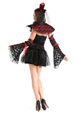 Vampire Mistress of the Night Halloween Costume