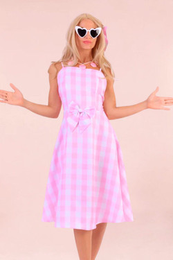 Barbie Costume Gingham Dress.